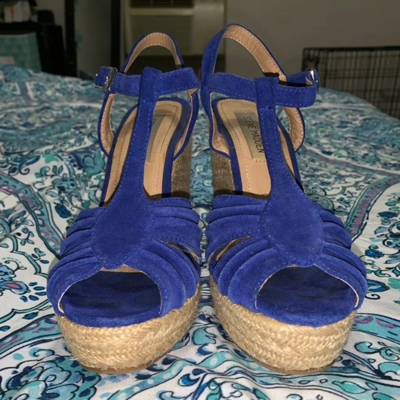 Women’s Suede Wedges - Picture 2 of 4